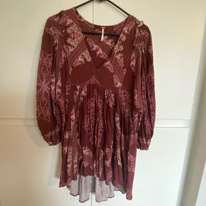 boho flowy top